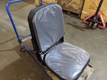 Кресло водителя низкое на КАМАЗ за 17000 рублей в магазине remzapchasti.ru 5320-6810010 Н №19